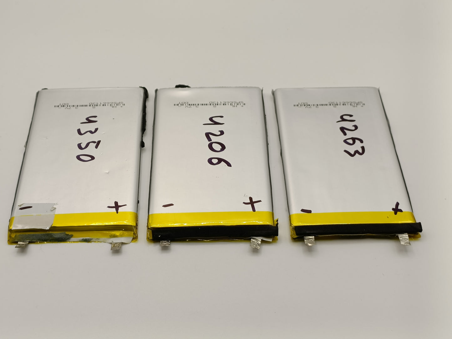 3X 4200mah Lipo Cells